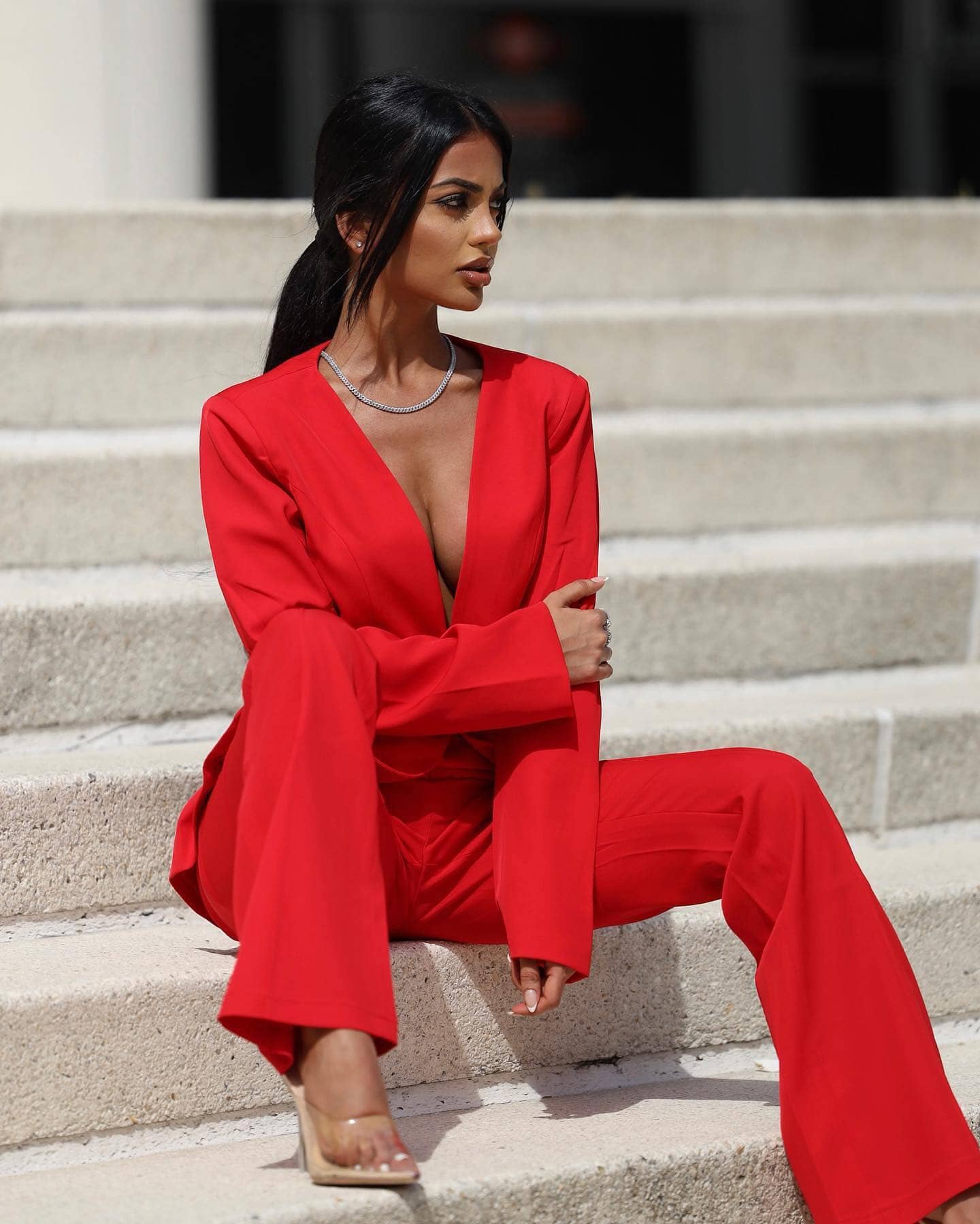 Shaunti Red Two Piece Set LIMITED STOCK