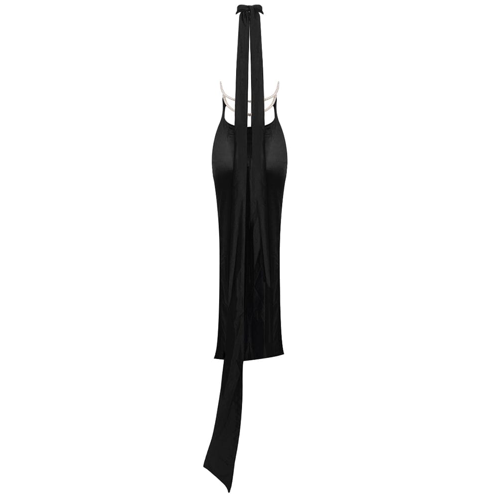 Romani Black Maxi Dress