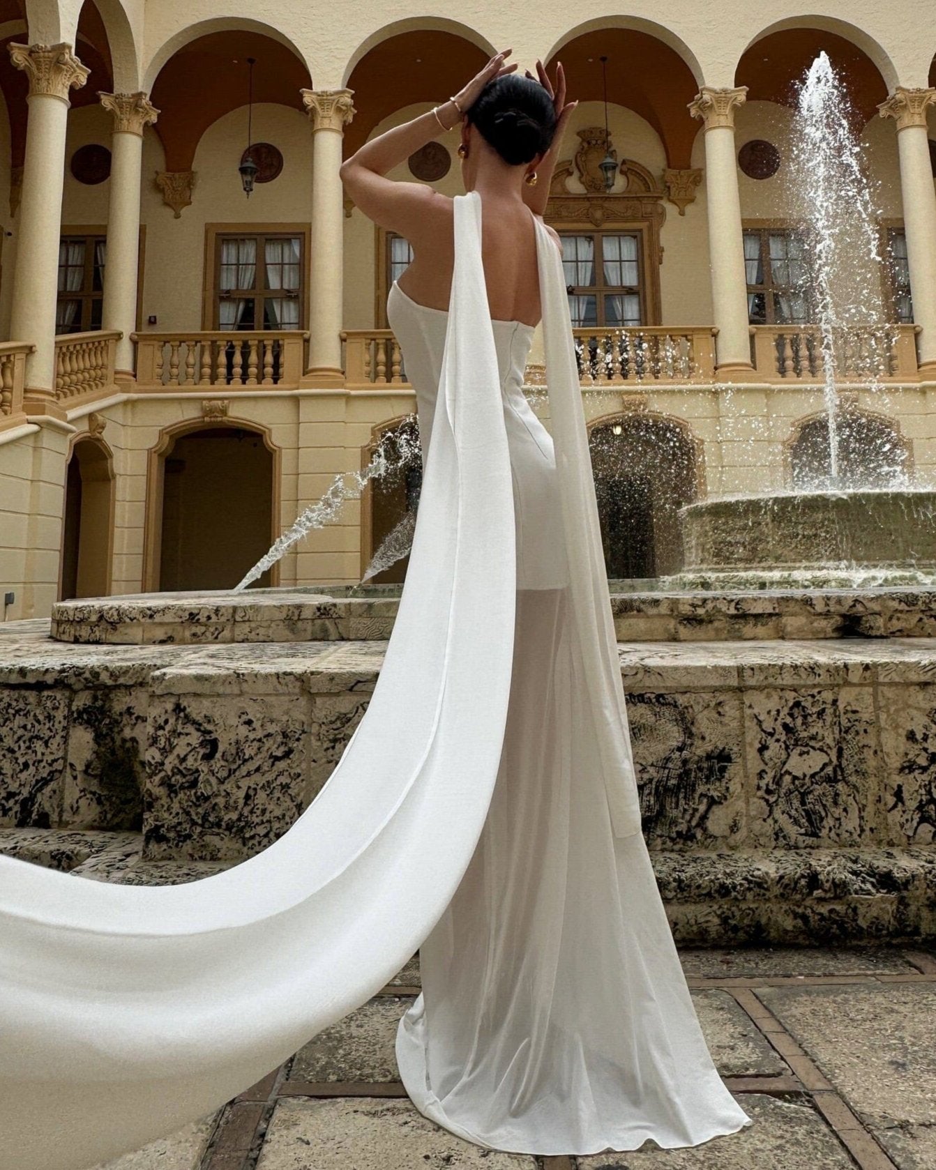 Isa White Maxi Dress