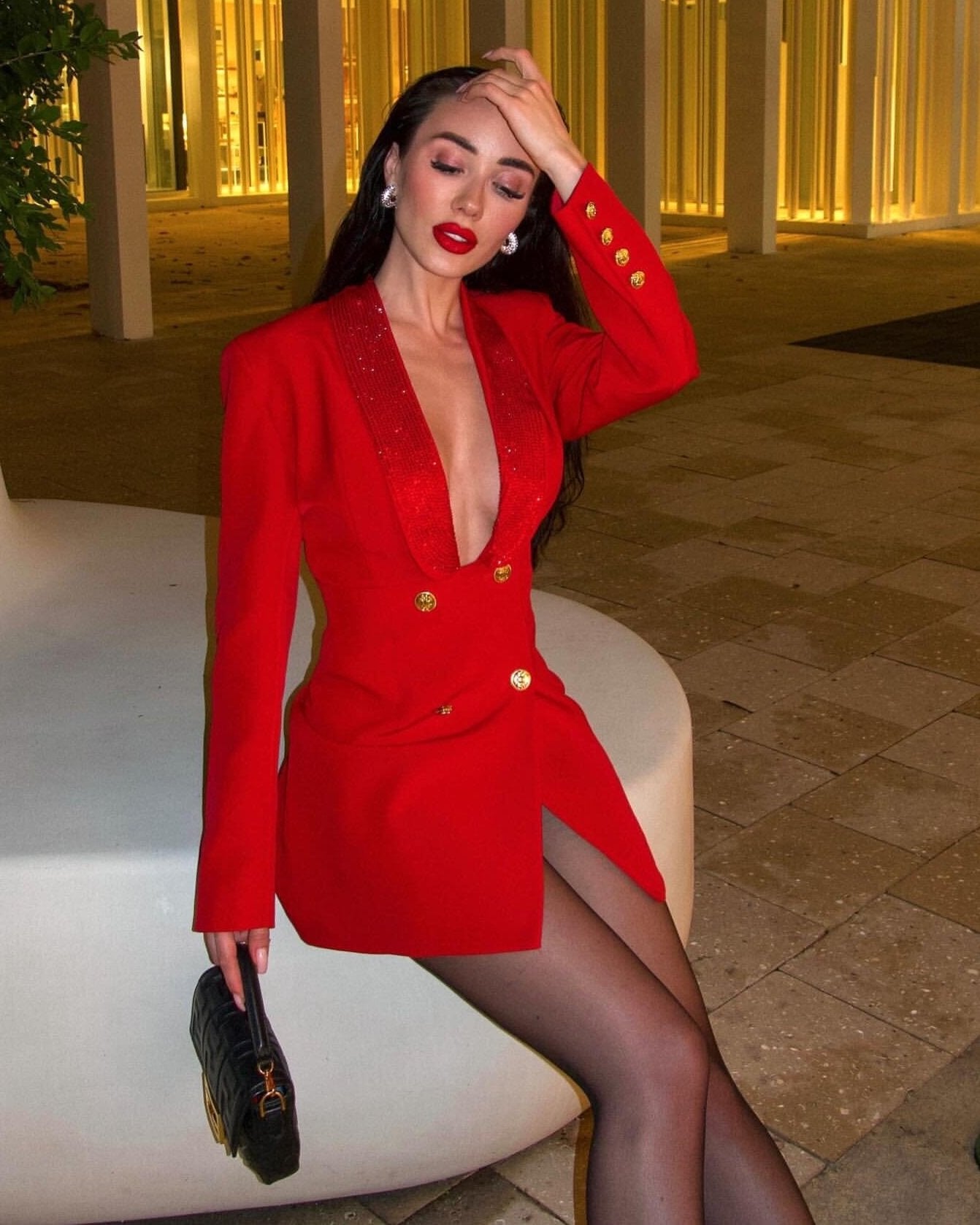 Karra Red Mini Dress