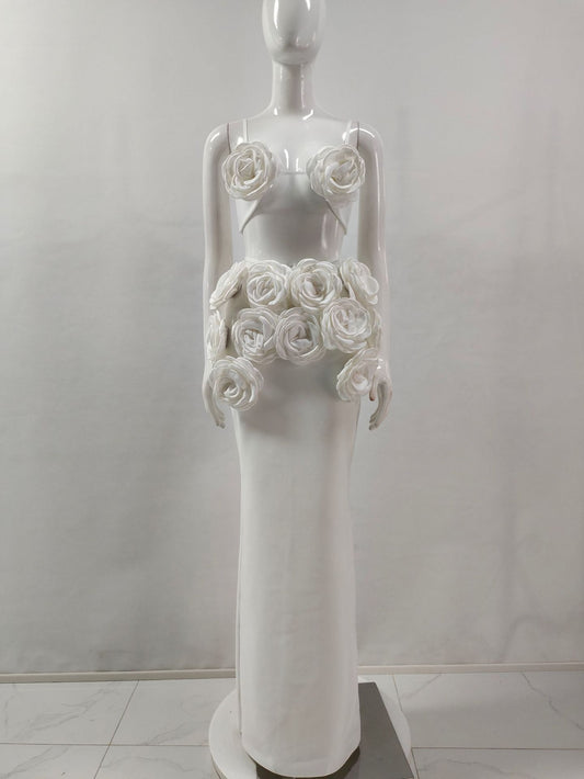 Nica White Two Piece Set