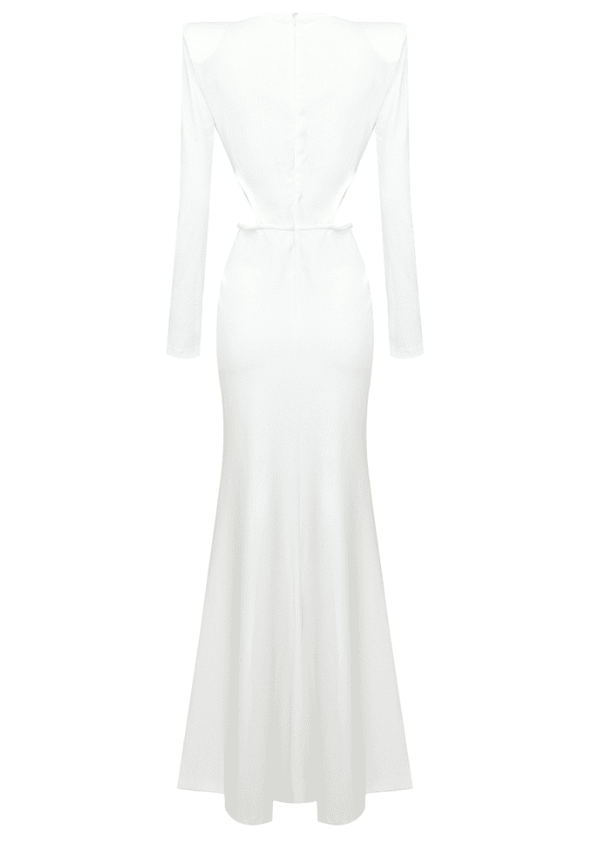 Joelle White Maxi Dress