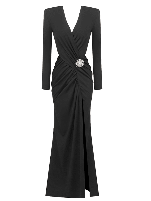 Joelle Black Maxi Dress