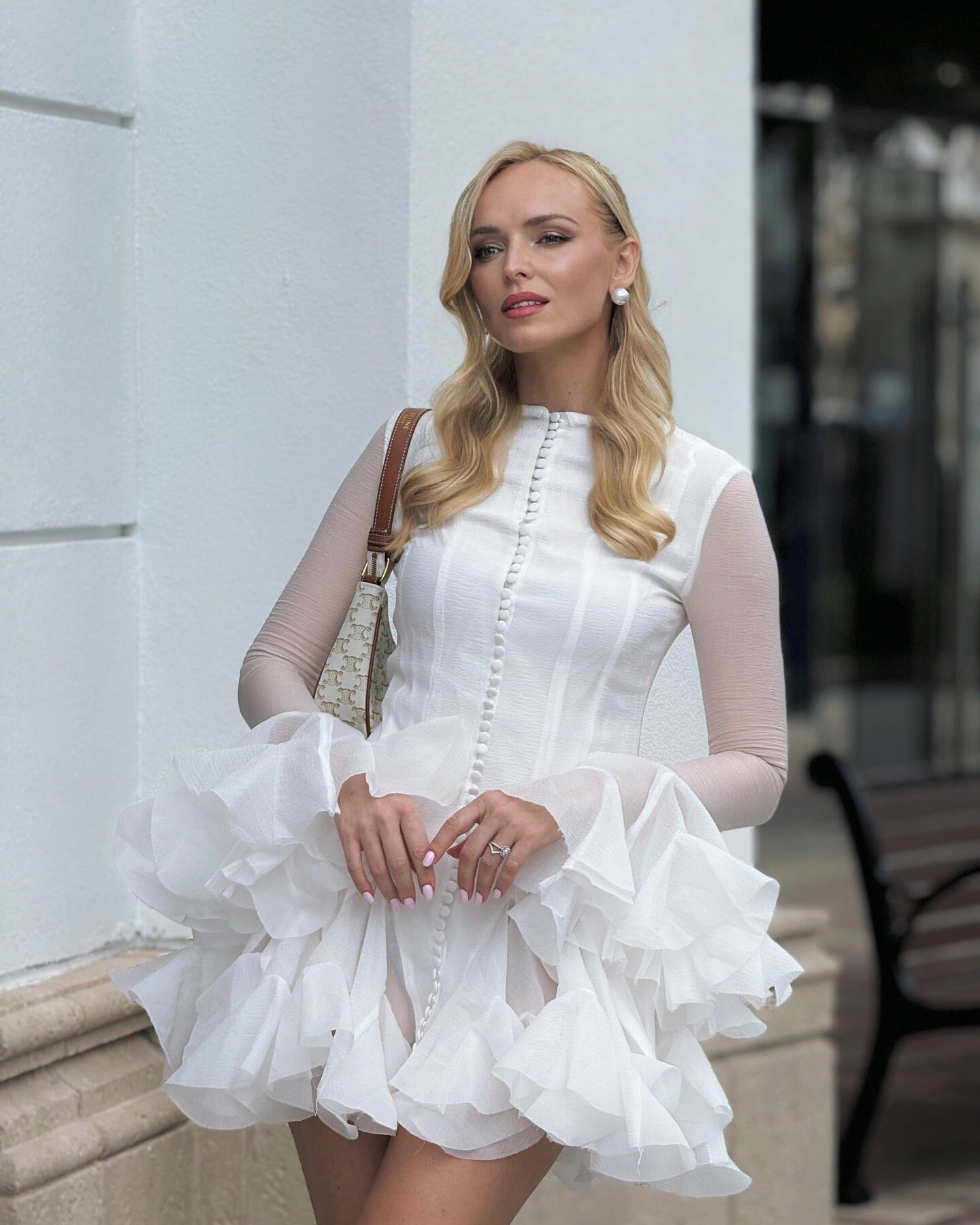 Jarya White Mini Dress