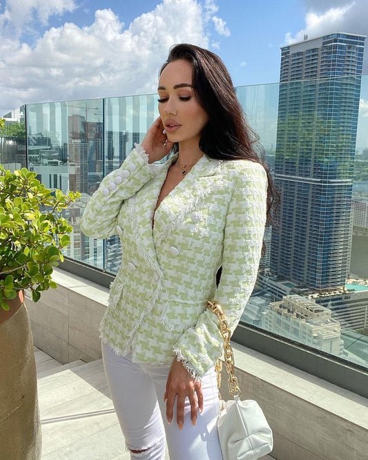 Shalia Green Blazer