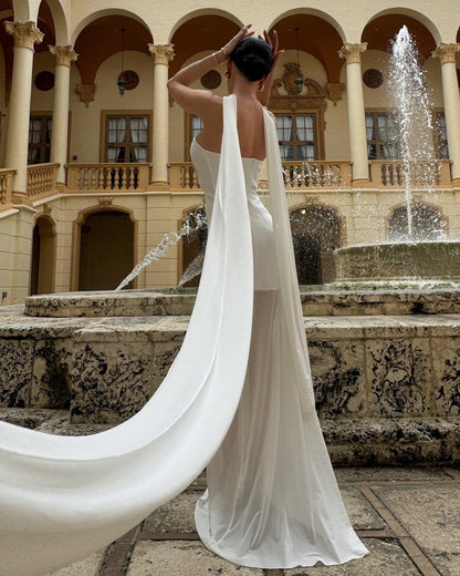 Isa White Maxi Dress