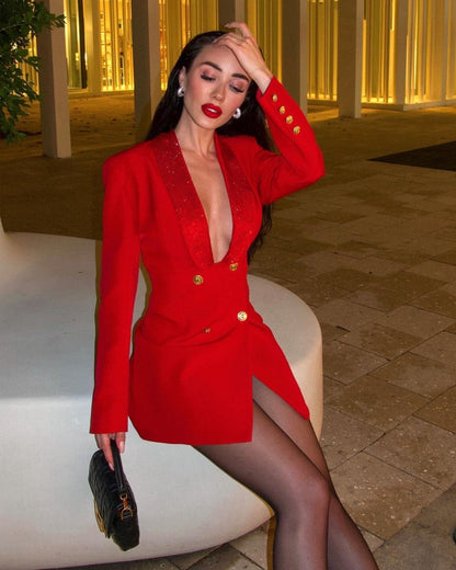 Karra Red Mini Dress