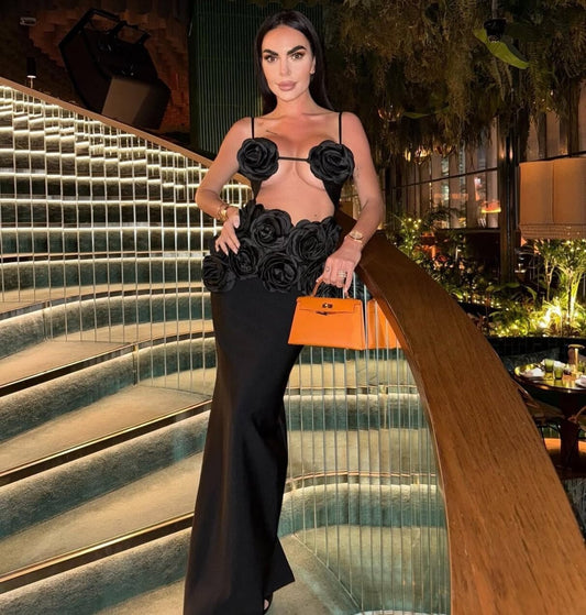 Nica Black Two Piece Set
