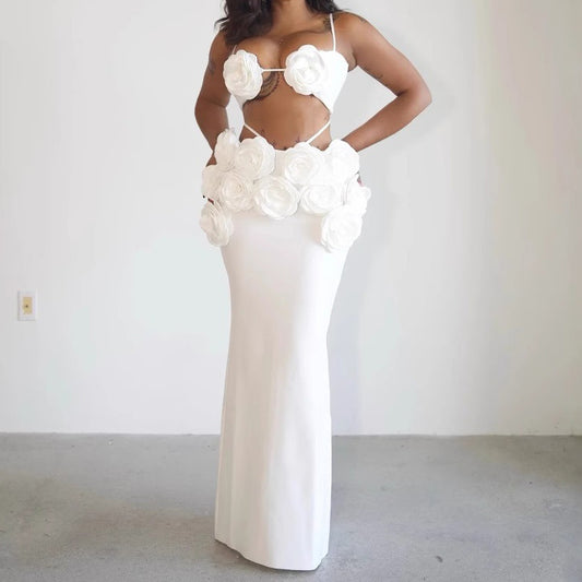 Nica White Two Piece Set
