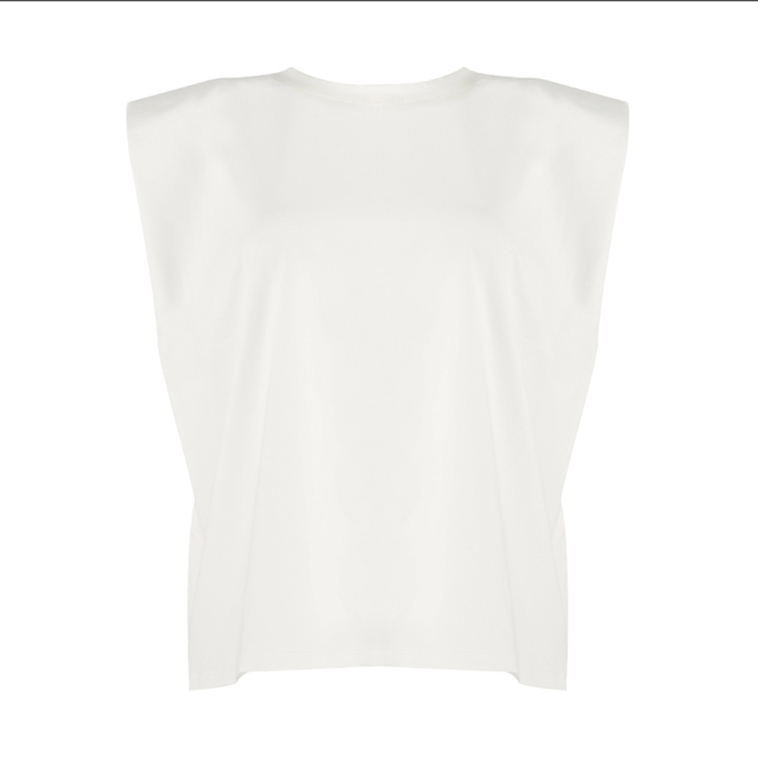 Melba White Tee