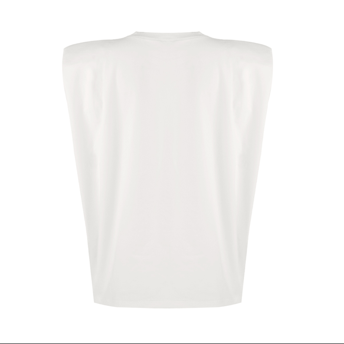 Melba White Tee