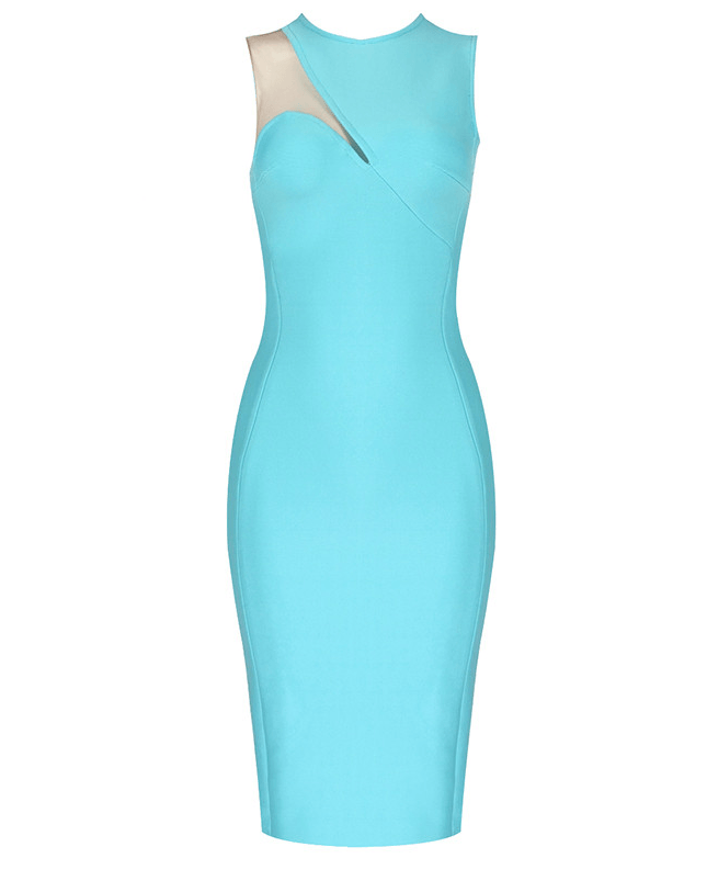 Sylvi Blue Mini Dress