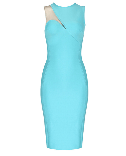 Sylvi Blue Mini Dress