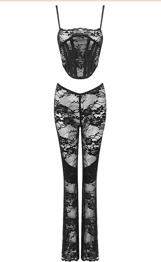 Litira Black Three Piece Set