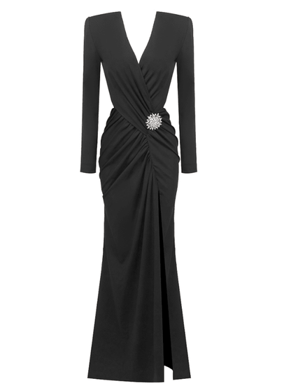 Joelle Black Maxi Dress