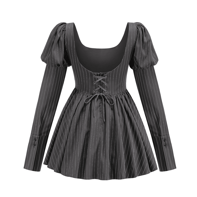 Deisi Grey Mini Dress
