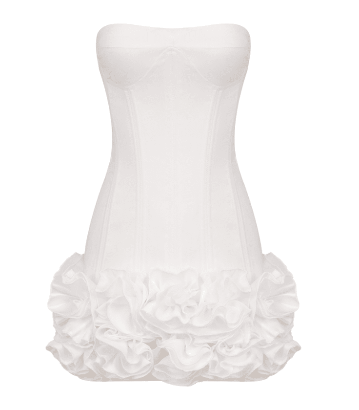 Steff White Mini Dress
